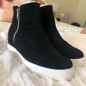 Steve Madden Wanda Suede Platform Sneakers